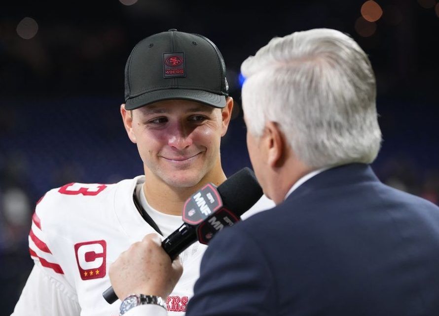 Brock Purdy throws career high 5 TD passes in win over Colts