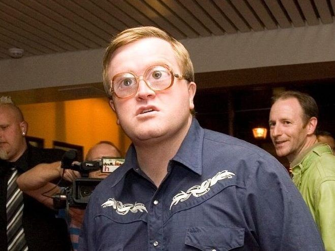 Mike Smith, also known as Bubbles from the Trailer Park Boys, arrives at the opening gala for the 29th Atlantic Film Festival Sept. 17, 2009, in Halifax.