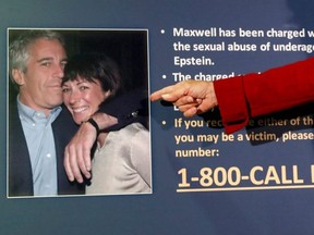 FILE -- Audrey Strauss, Acting United States Attorney for the Southern District of New York, speaks during a news conference to announce charges against Ghislaine Maxwell for her alleged role in the sexual exploitation and abuse of multiple minor girls by Jeffrey Epstein, July 2, 2020, in New York.