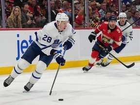Toronto Maple Leafs defenceman Troy Stecher
