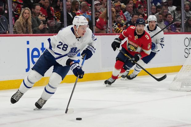 Huge night, huge win for Troy Stecher, the smallest of all Leafs, who has been kicking around the NHL for years. Steve Simmons has more.