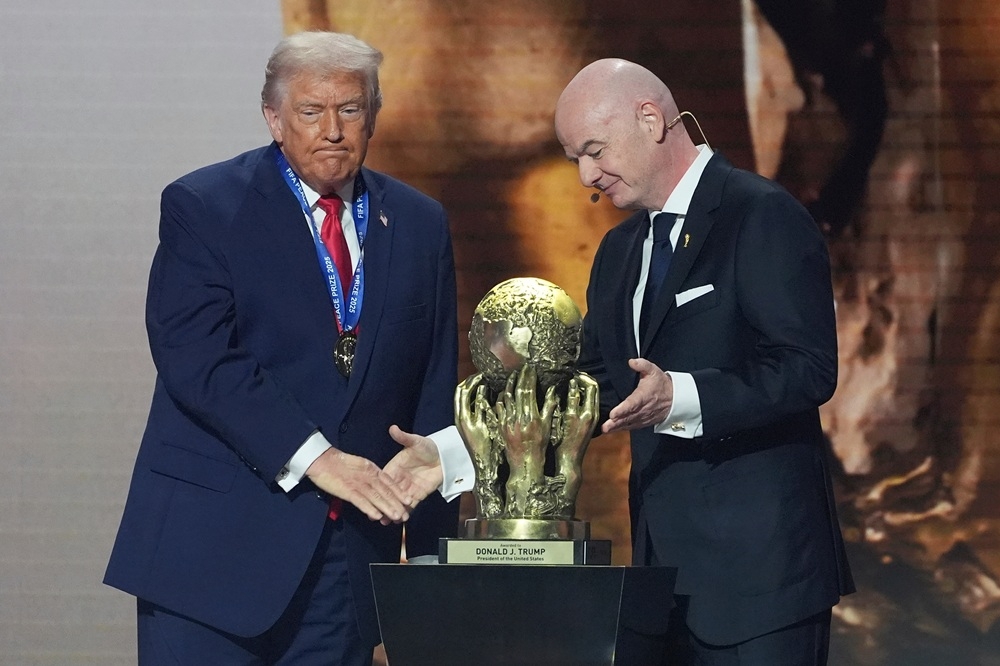 TRUMP DECLARES WORLD PEACE—FIFA GIVES HIM THE KEY!