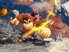 Nintendo’s Donkey Kong Bananza stars the affable ape, who teams up with the young Pauline.