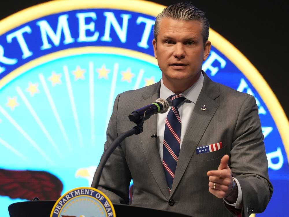 A Canadian publisher has condemned the 'unauthorized' depiction of Franklin after Pete Hegseth posted a mock cover. Read more.