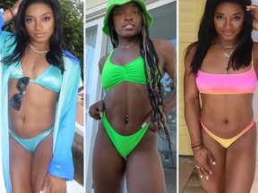 Olympic star Simone Biles flaunts boob job on social media Olympic star Simone Biles flaunts boob job on social media
