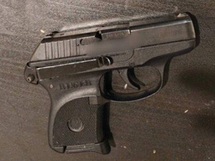  A weapon seized by Toronto Police in a drug trafficking investigation.