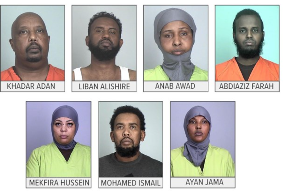  Some of the accused fraudsters. FBI