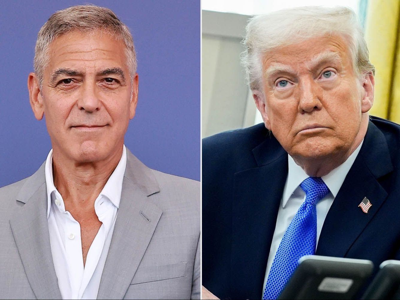 George Clooney fires back after White House accuses him of 'war crimes' for bad acting