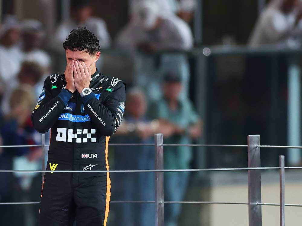 McLaren driver Lando Norris clinches his first F1 title at season-ending Abu Dhabi Grand Prix