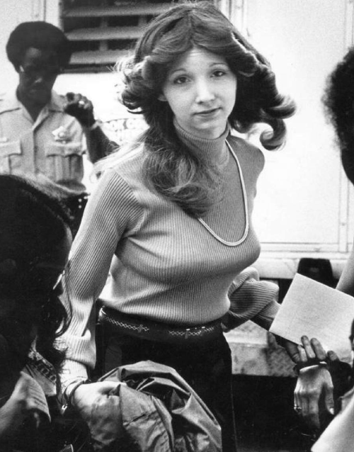  Patty Colombo skipped the bra for court appearances.