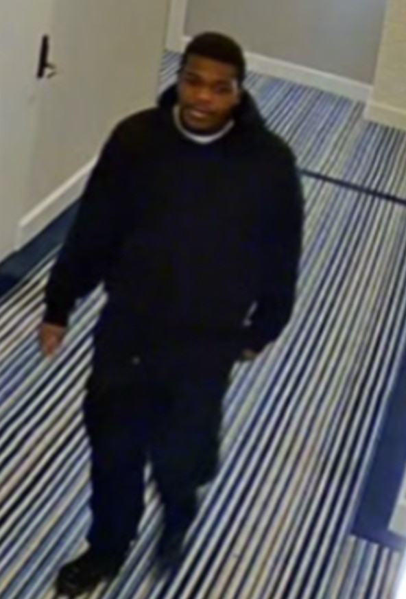  Investigators need help identifying this man, one of two men sought for allegedly attacking, sexually assaulting and robbing a sex worker at a Mississauga hotel on Nov. 22, 2026.