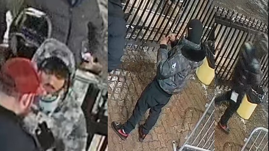  Suspects sought for a stabbing in Toronto. TORONTO POLICE HANDOUT