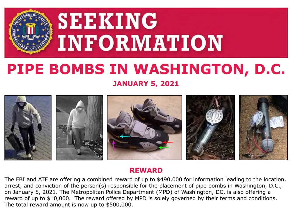 Suspect in D.C. pipe bomb case said to have confessed in interviews with investigators
