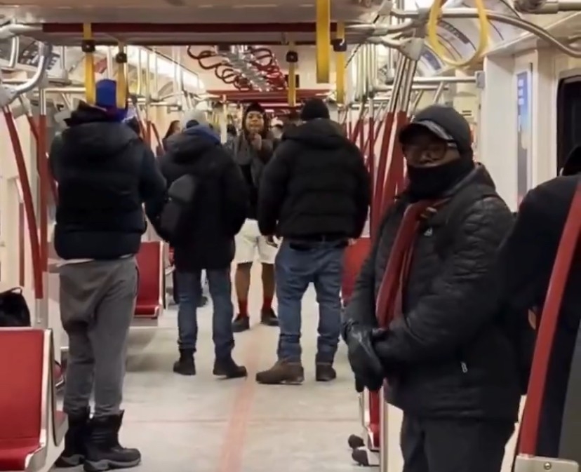 SUBWAY SAVIOR: Lone Rider STOPS Knife-Wielding ATTACK!