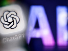 The ChatGPT logo.