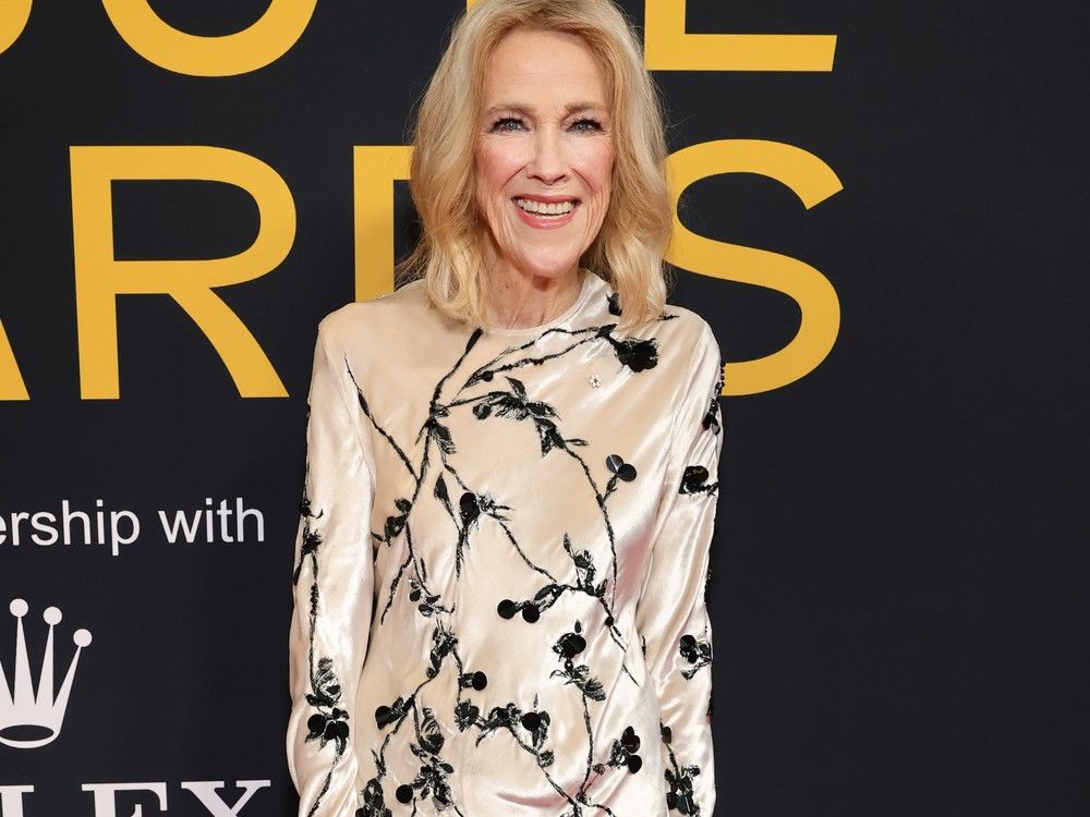 Catherine O'Hara attends the TIFF Tribute Awards during the 2025 Toronto International Film Festival at The Fairmont Royal York Hotel on Sept. 7, 2025.