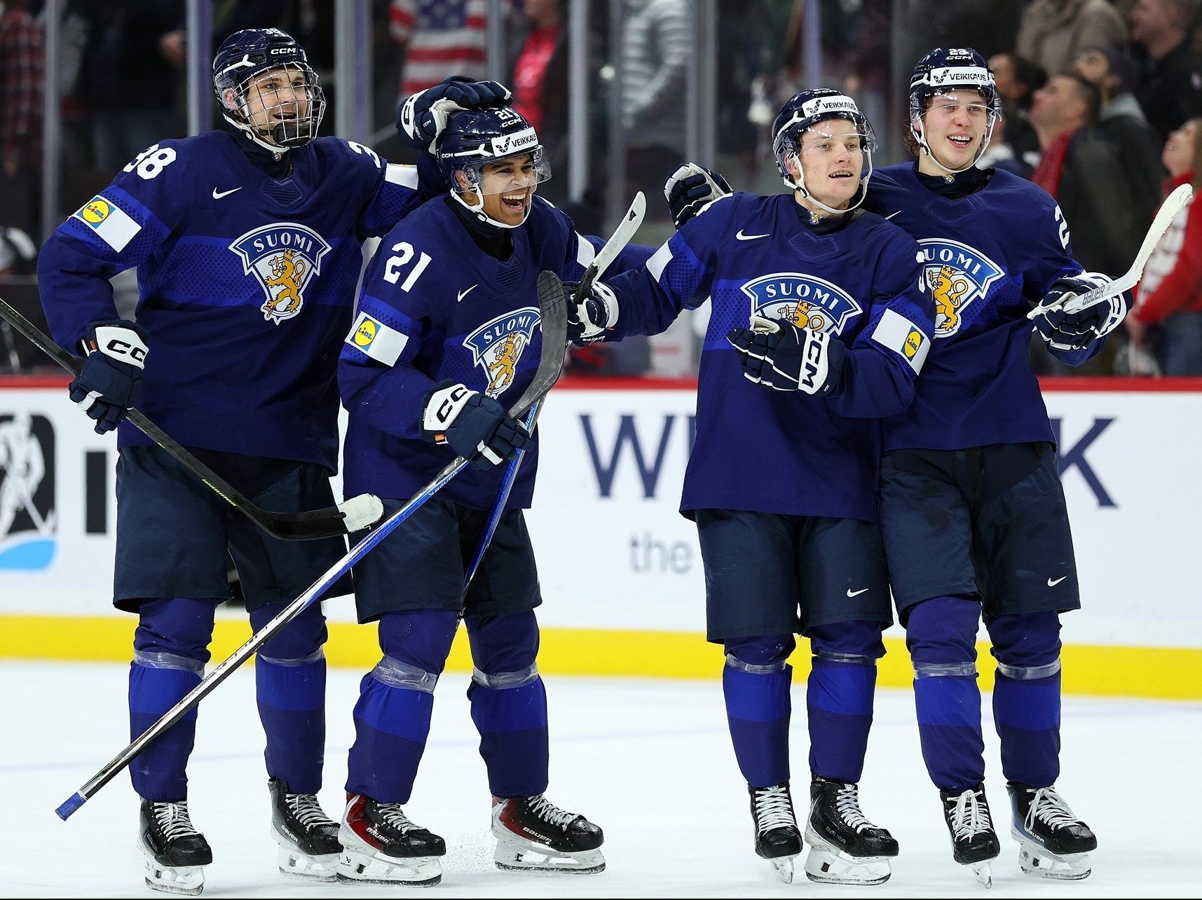 Finland stuns two-time defending champ USA in OT in world junior quarterfinals