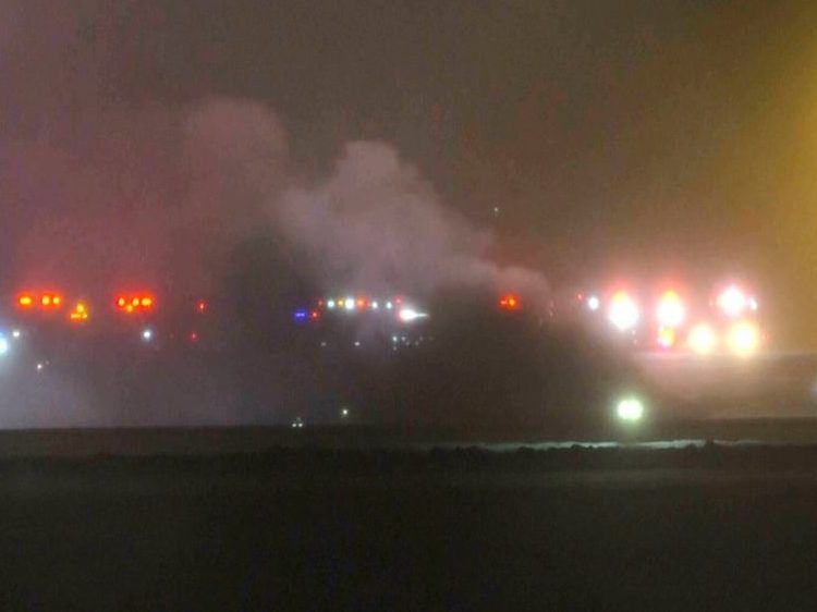 Private plane with 8 aboard crashes at Bangor, Maine airport