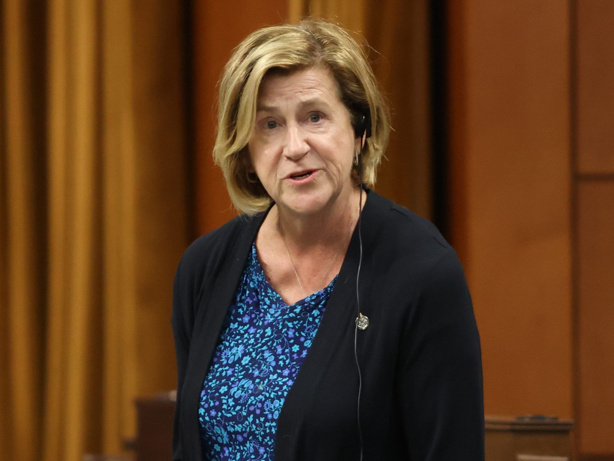 Liberal MP Helena Jaczek rises during Question Period.