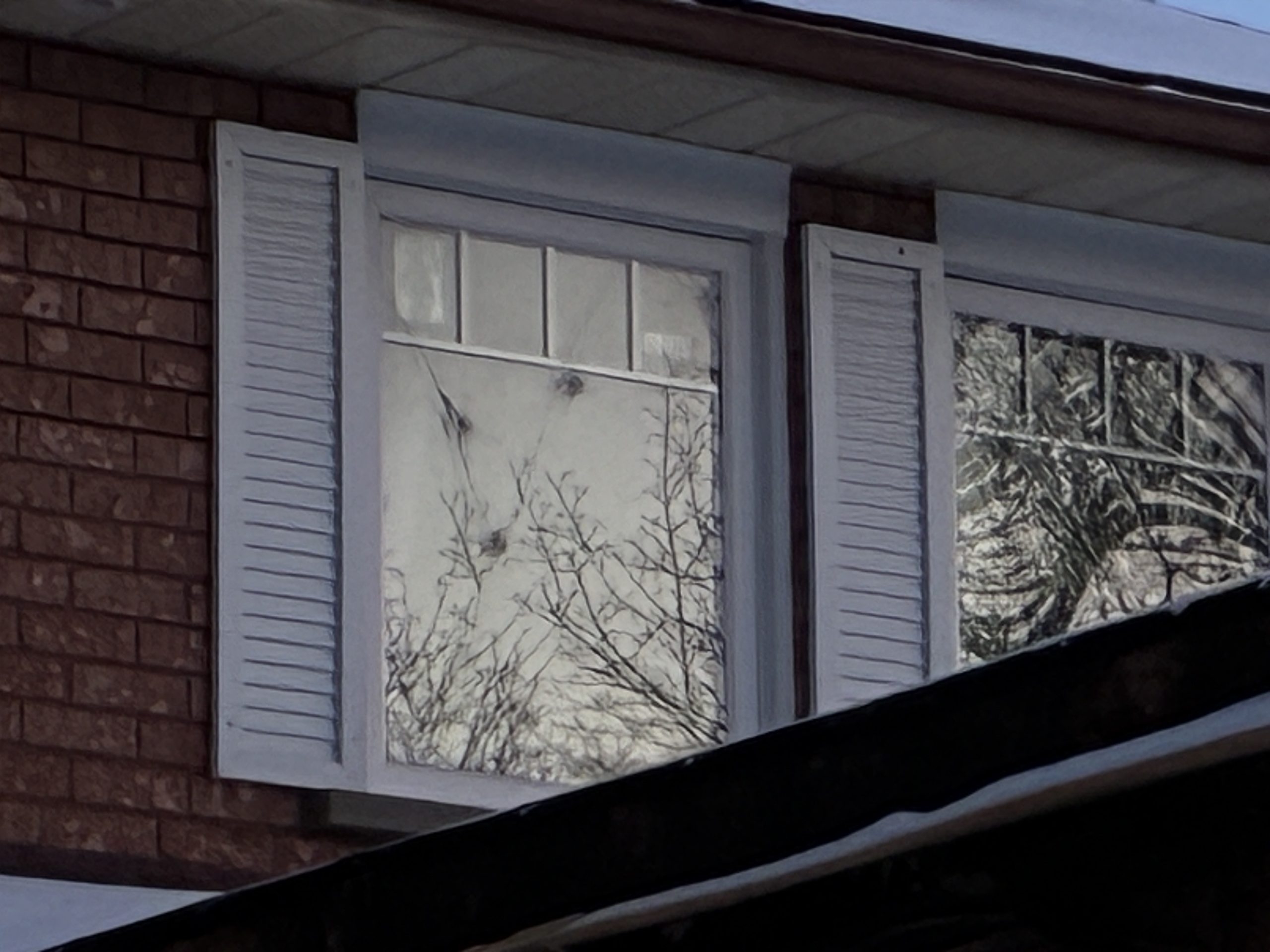  This home on Kempton Park Dr., in Mississauga, has been the target of violence on four occasions, including a shooting that saw bullets pierce the windows, since December 2025.