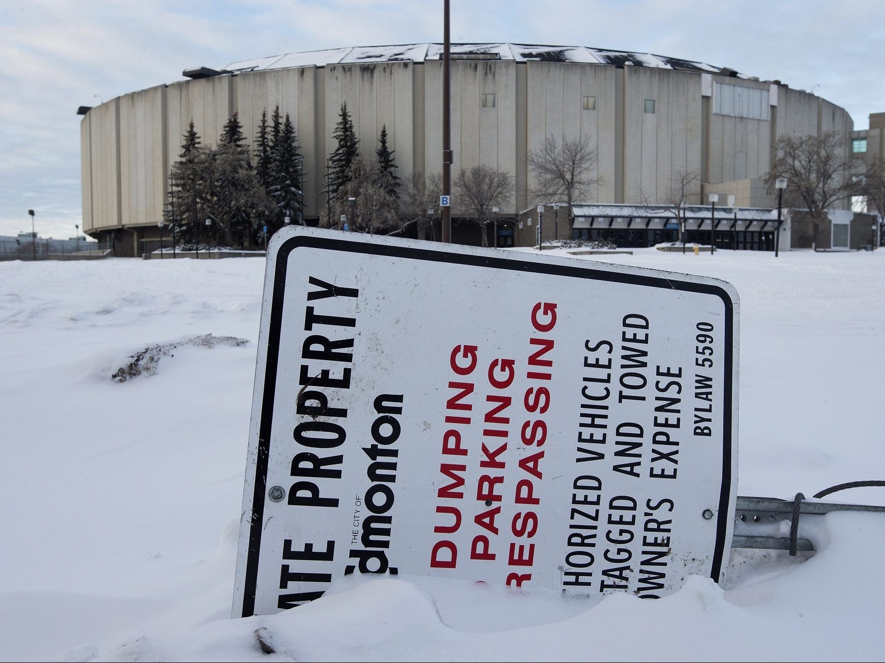 Formerly known as Northlands Coliseum or Rexall Place, the arena was officially closed one year ago on Jan. 1, 2018. 