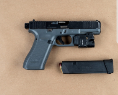  This illegal gun was seized during a traffic stop by Peel Regional Police (PRP)