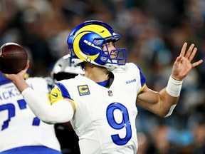 Stafford’s late TD pass to Parkinson lifts the Rams past the Panthers Stafford’s late TD pass to Parkinson lifts the Rams past the Panthers