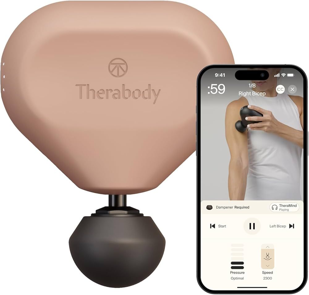 The Theragun Mini is a pocket-sized device for muscle treatment.