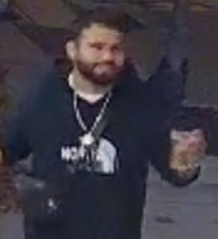  Investigators need help identifying and locating this man who is suspected of stabbing two men in Toronto’s west end, then fleeing in a dark-coloured Mazda CX9 on Oct. 13, 2025.