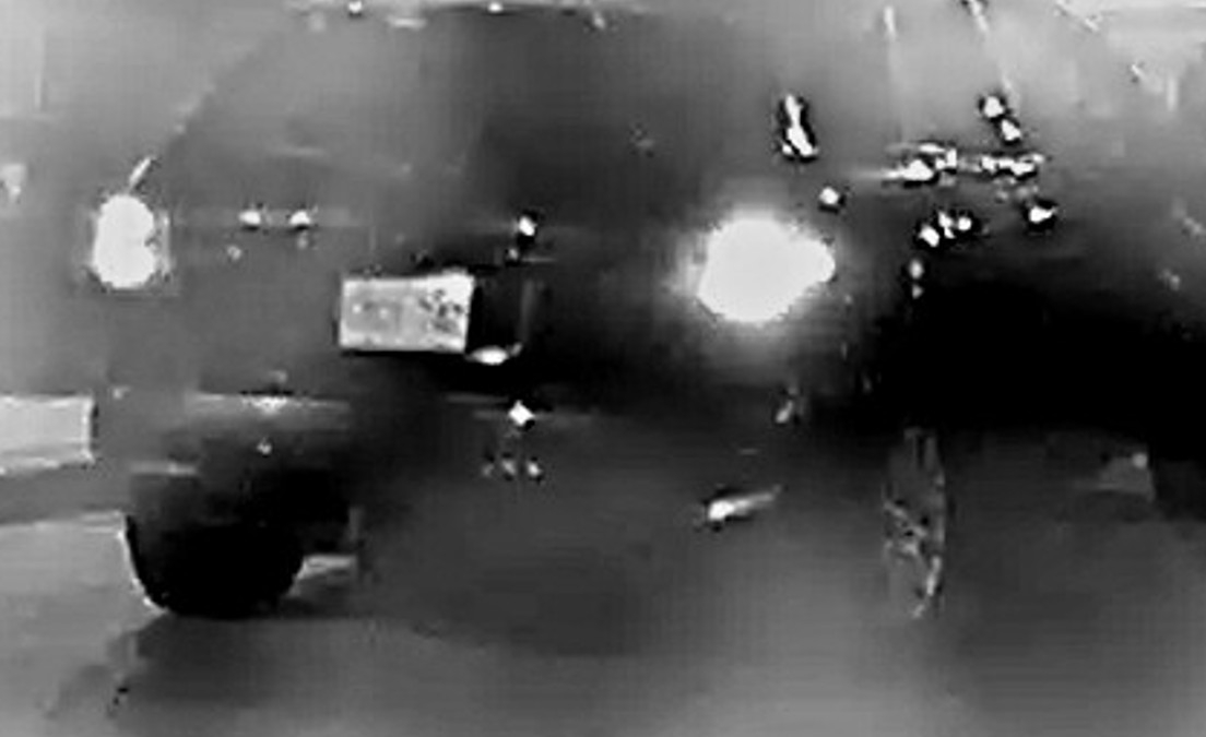  Investigators need help identifying and locating this man who is suspected of stabbing two men in Toronto’s west end, then fleeing in a dark-coloured Mazda CX9 on Oct. 13, 2025.