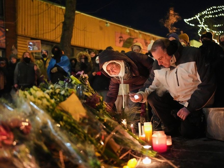 Protesters demand immigration agents leave Minneapolis after man fatally shot