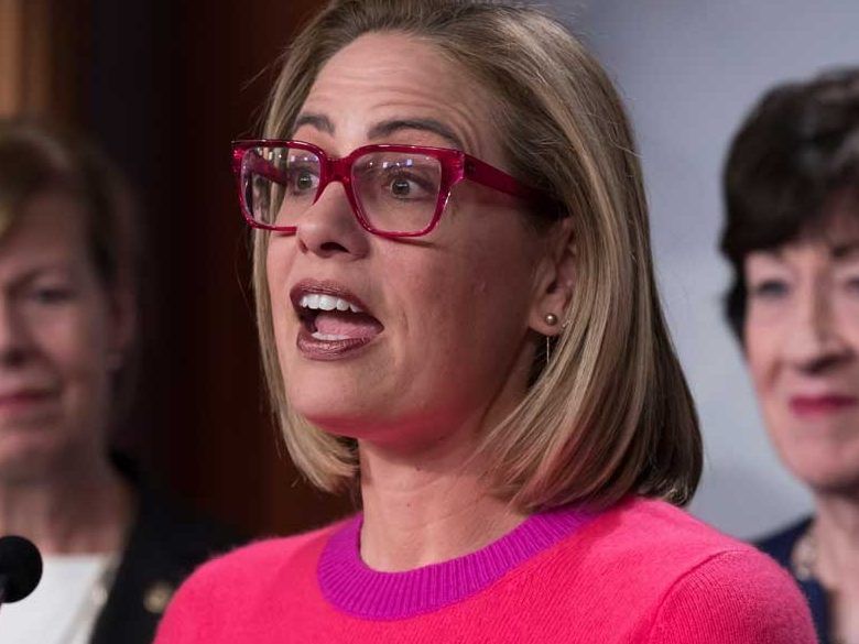 Former U.S. senator Kyrsten Sinema had affair with bodyguard, his ex-wife claims