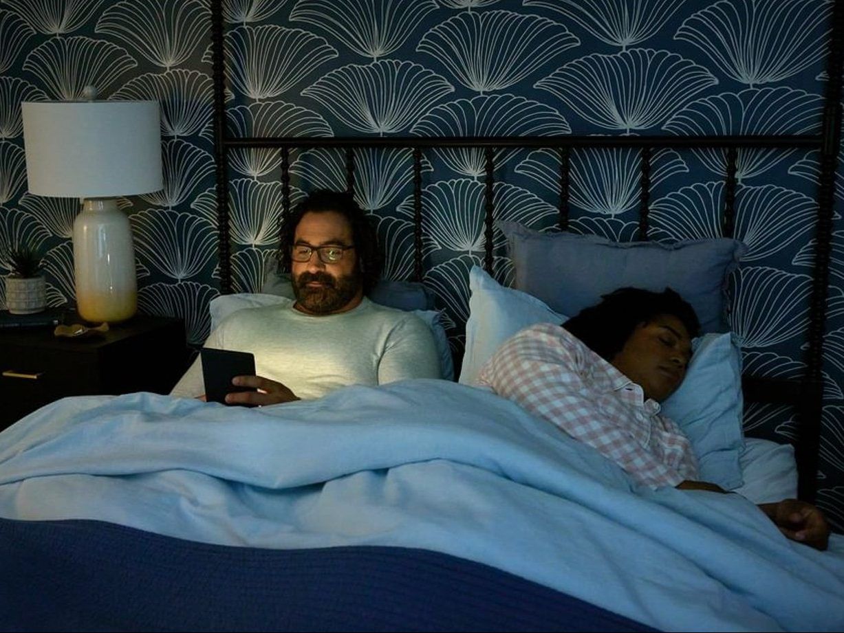 Using tech in bed may be disrupting your sleep.