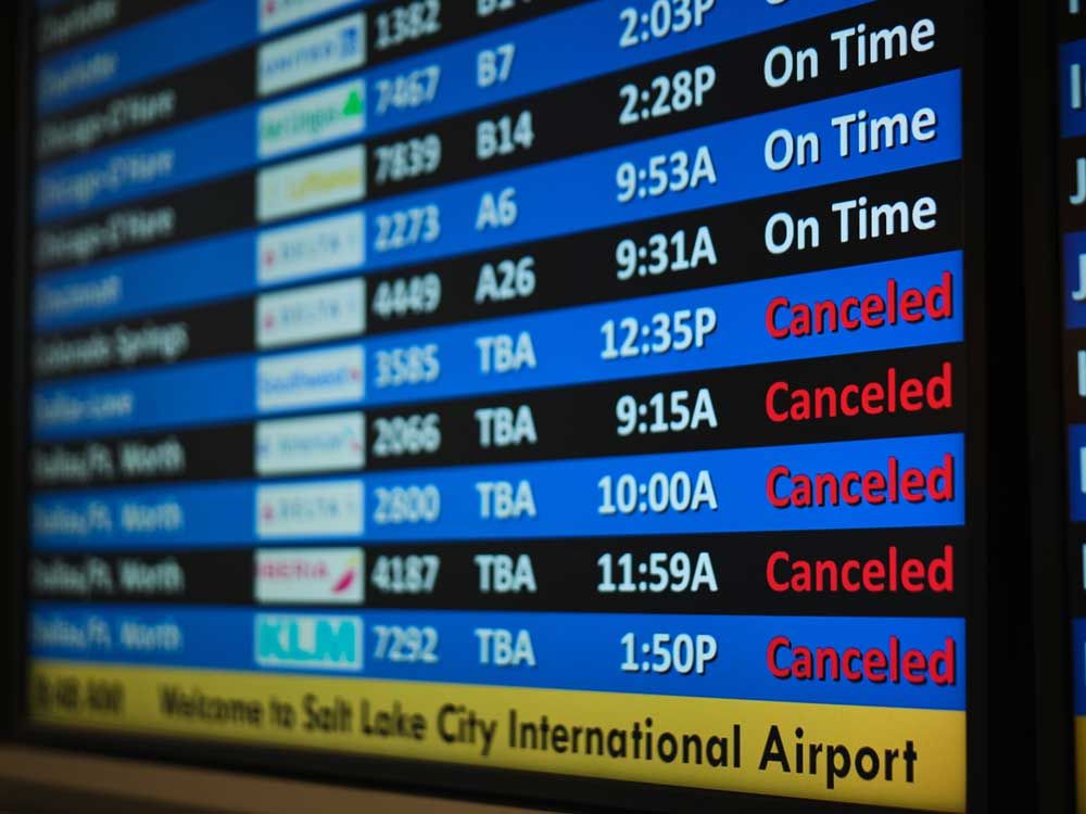 Almost 12,000 flights cancelled as major winter storm bears down across much of the U.S.