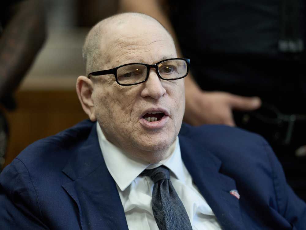 Harvey Weinstein appears in court in New York, Thursday, Jan. 8, 2026.