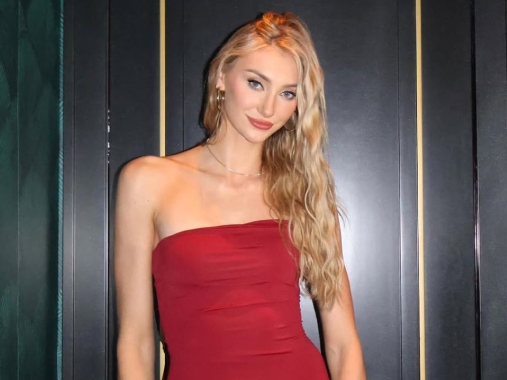 Los Angeles Sparks' Cameron Brink poses for a photo on her Instagram account.