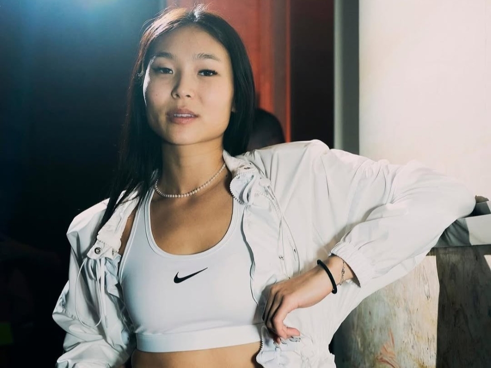 American snowboarder Chloe Kim.