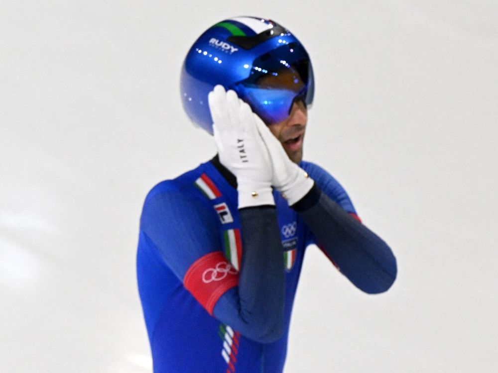Italian Olympic speedskater mocks U.S. team with Steph Curry ‘Night, Night’ celebration