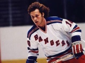 Former New York Rangers player Ron Duguay.