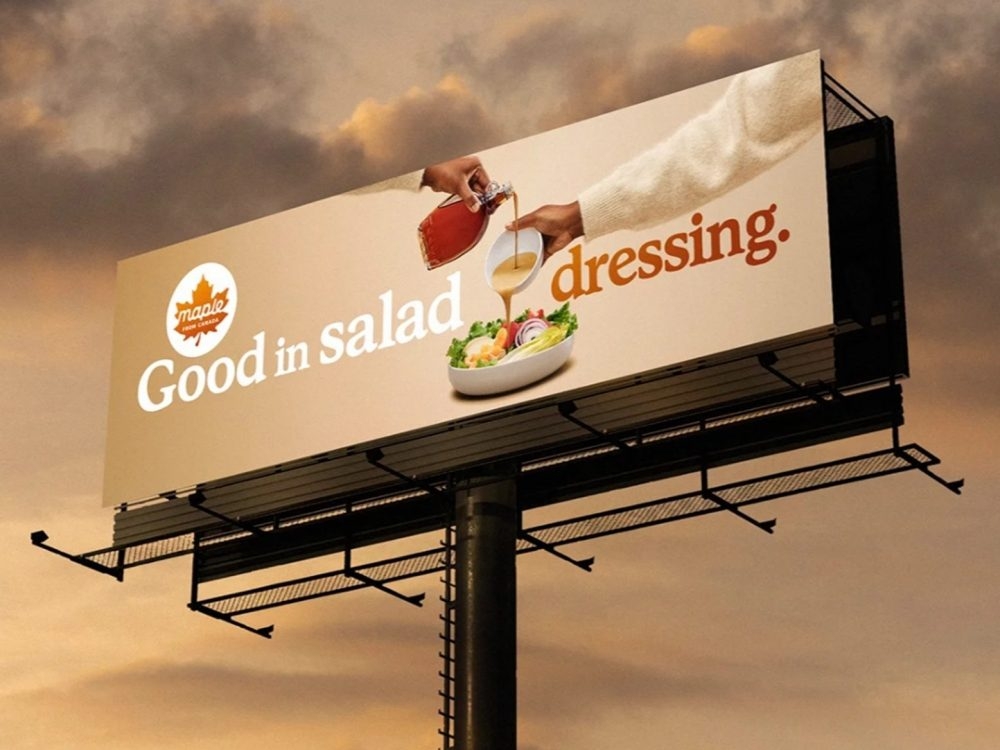  A recent advertising campaign by Les Producteurs et productrices acéricoles du Québec touts non-traditional uses for maple syrup.