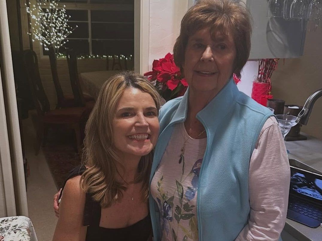 An image of Savannah Guthrie and her mother Nancy posted to the Today show host Facebook page on Dec. 27, 2025.