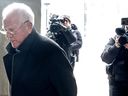 Frank Stronach arrives at a Toronto Court on Tuesday, Feb. 3, 2026.