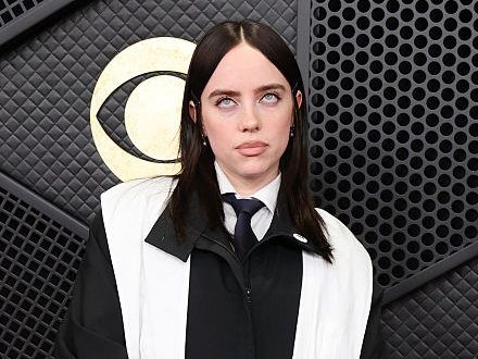 Billie Eilish attends the 68th GRAMMY Awards at Crypto.com Arena on February 01, 2026 in Los Angeles, California.