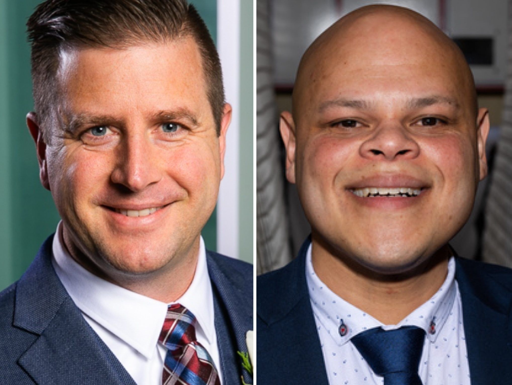 MPs John-Paul Danko, left, and Jamil Javani.