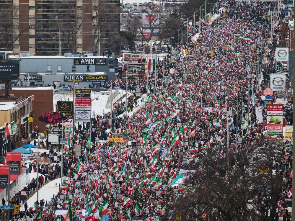 TORONTO ERUPTS: IRAN PROTESTS SHAKE THE CITY!
