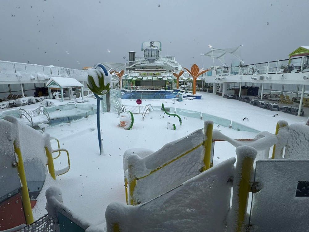 Royal Caribbean Odyssey of the Seas finally departs after storm leaves guests stranded