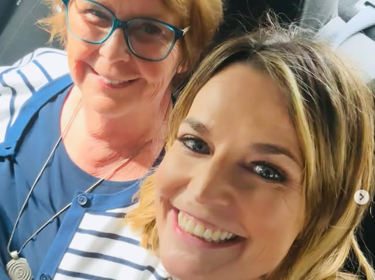  An image of Savannah Guthrie and her mother Nancy posted to the Today show host’s Instagram.