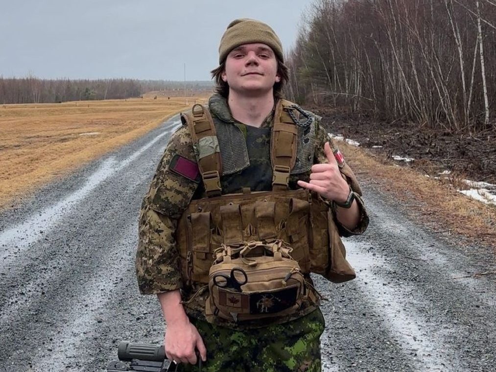 Canadian Armed Forces Gunner Sebastian Halmagean, 24, a member of the Royal Canadian Artillery originally from Hamilton, Ont., died while deployed on Operation Reassurance near Riga, Latvia, on Thursday, Jan. 29, 2026.