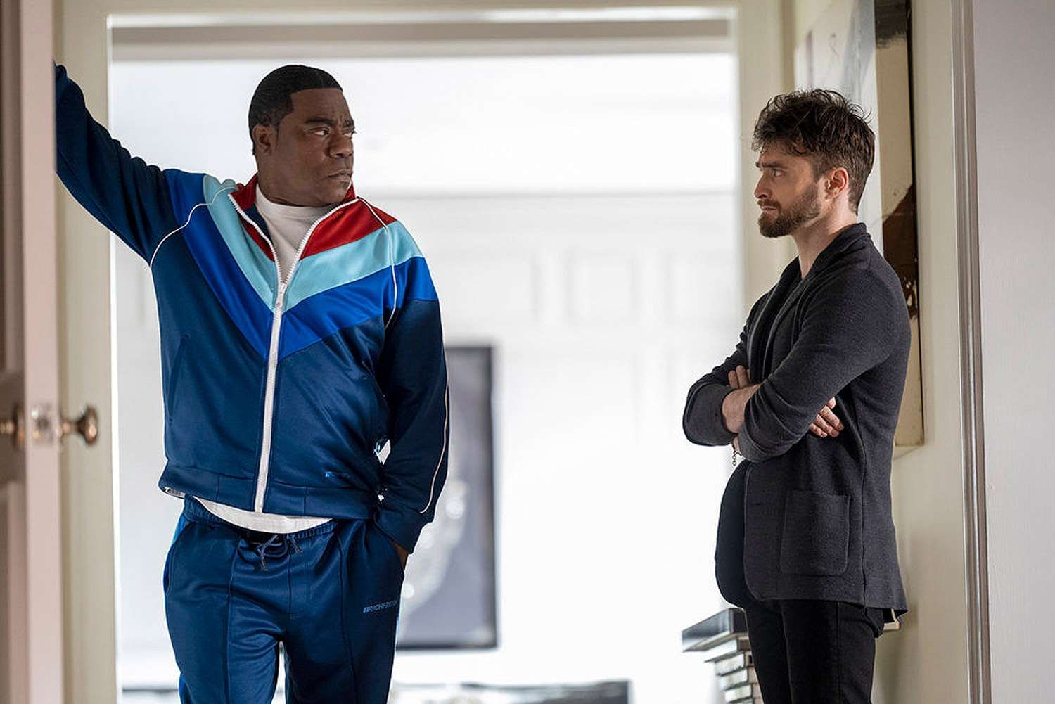 Tracy Morgan and Daniel Radcliffe star in 'The Fall and Rise of Reggie Dinkins.'