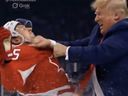 Grocery big Loblaw plans so as to add 70 new shops 5 Donald Trump shared an AI-generated video of himself, in a suit, playing alongside Team USA and scoring a goal against Canada.